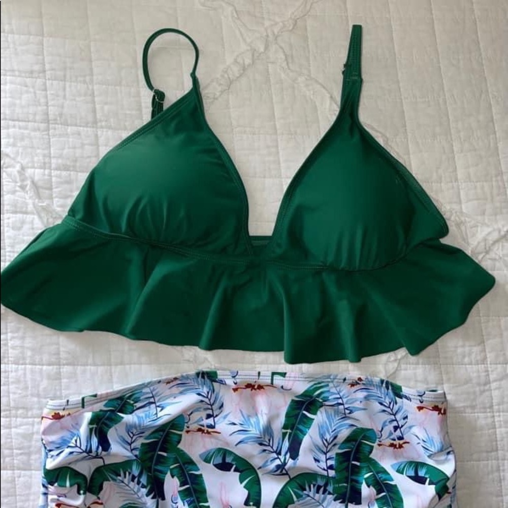 High waisted/maternity swimsuit